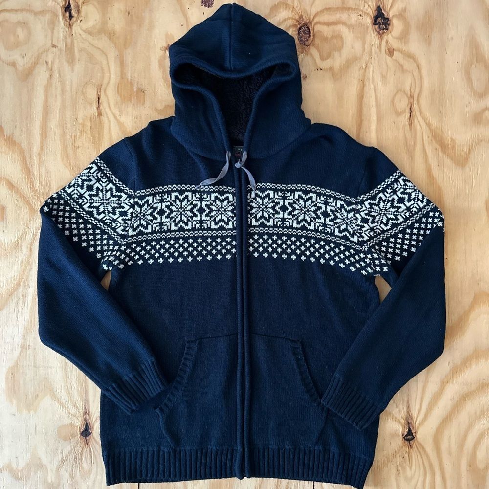 Unionbay Sherpa Lined Full-Zip Knit Hoodie XXL